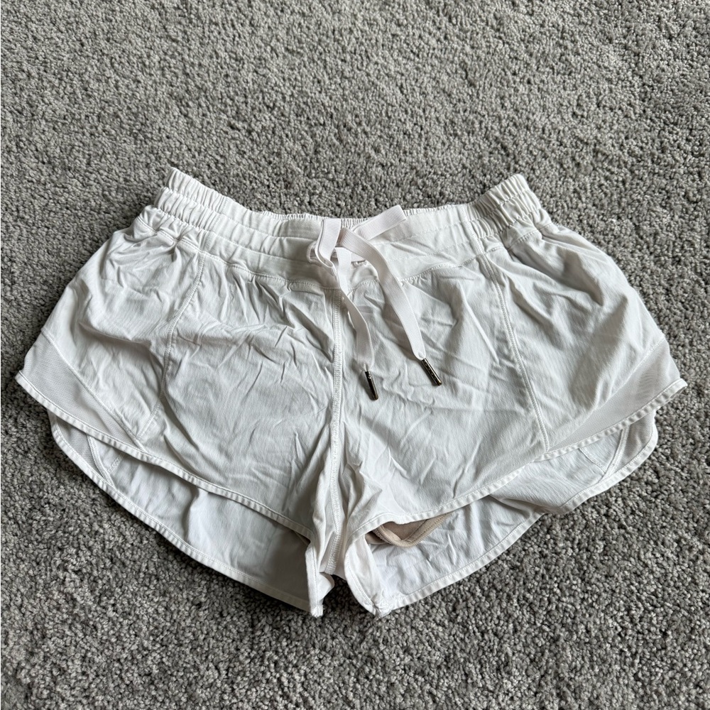 Women's White Shorts